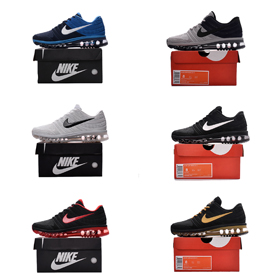 Nike Air Max 2017 Comfortable and Simple Low-top Casual Running Shoes for Men and Women-2708  